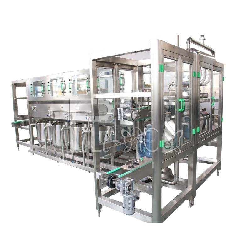 600BPH L Loại máy giặt Filler Capper SUS304 Kết cấu thép nhà cung cấp