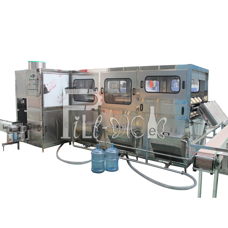 Dây chuyền máy chiết rót 5 gallon tự động 200BPH với bộ nâng nắp nhà cung cấp