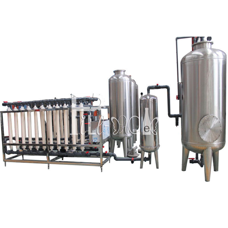 Hệ thống máy xử lý nước siêu sợi rỗng 9000LPH UF với màng UF 4040 nhà cung cấp