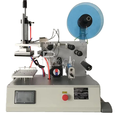 Thiết bị dán nhãn chai phẳng hình vuông bán tự động Lọ một mặt hoặc hai mặt Thiết bị máy dán nhãn nhãn dán