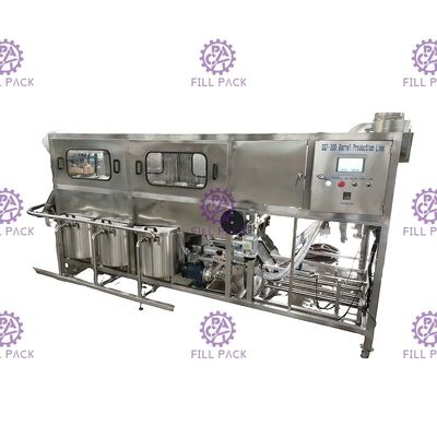 Máy đóng chai nước đóng chai 300BPH 300BPH 3 Gallon 18,9L