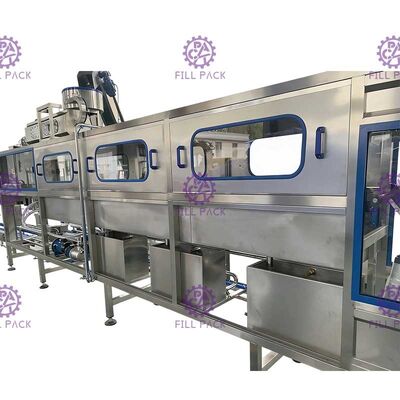 Một đường 3 Gallon 200BPH Máy chiết rót nước vào chai / Dây chuyền / Đơn vị Rửa nước tinh khiết