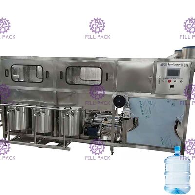 300bph 5 Gallon Drum PLC Máy chiết rót nước tự động