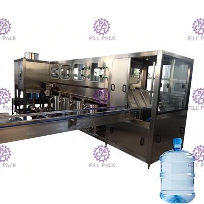 Dễ dàng súc rửa 450BPH Máy làm đầy nước tinh khiết 5 gallon