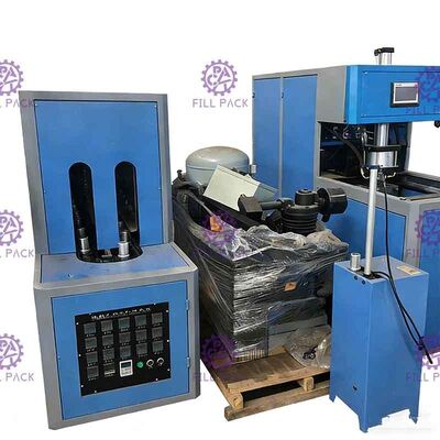 Chai nhựa PET bán tự động Máy thổi khuôn 5 Gallon 20 lít có tay cầm