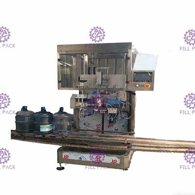 Dán nhãn cổ đơn 28mm Máy ghi nhãn Gallon Tự động hóa hoàn toàn