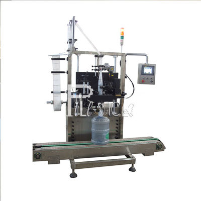 PVC Nhãn cuộn 3 Gallon 1500BPH Máy dán nhãn co lại