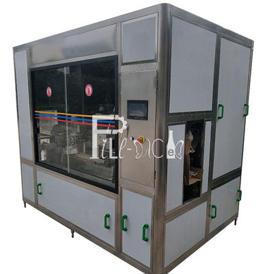 Máy giặt chai 1800 * 1550 * 1750mm 900BPH 5 gallon