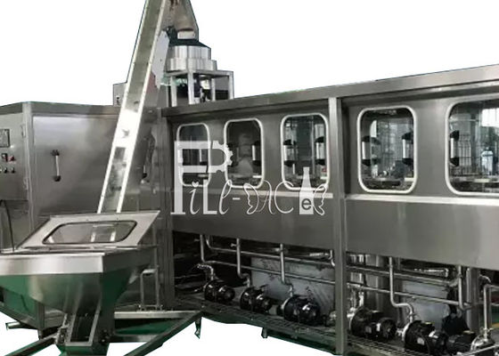 Máy đổ đầy bình 4 đường / hàng QGF-600 20 lít
