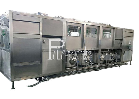 Chai nhựa 18,9 lít 600BPH Dây chuyền chiết rót