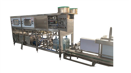 Điều khiển Plc tự động 100bph Máy chiết rót 5 gallon cho nước uống