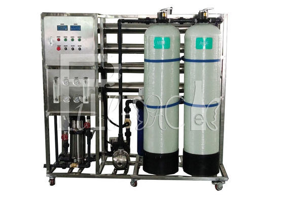 2000LPH Nước uống Nhà máy xử lý nước RO với màng 4040 cho nhà máy nước
